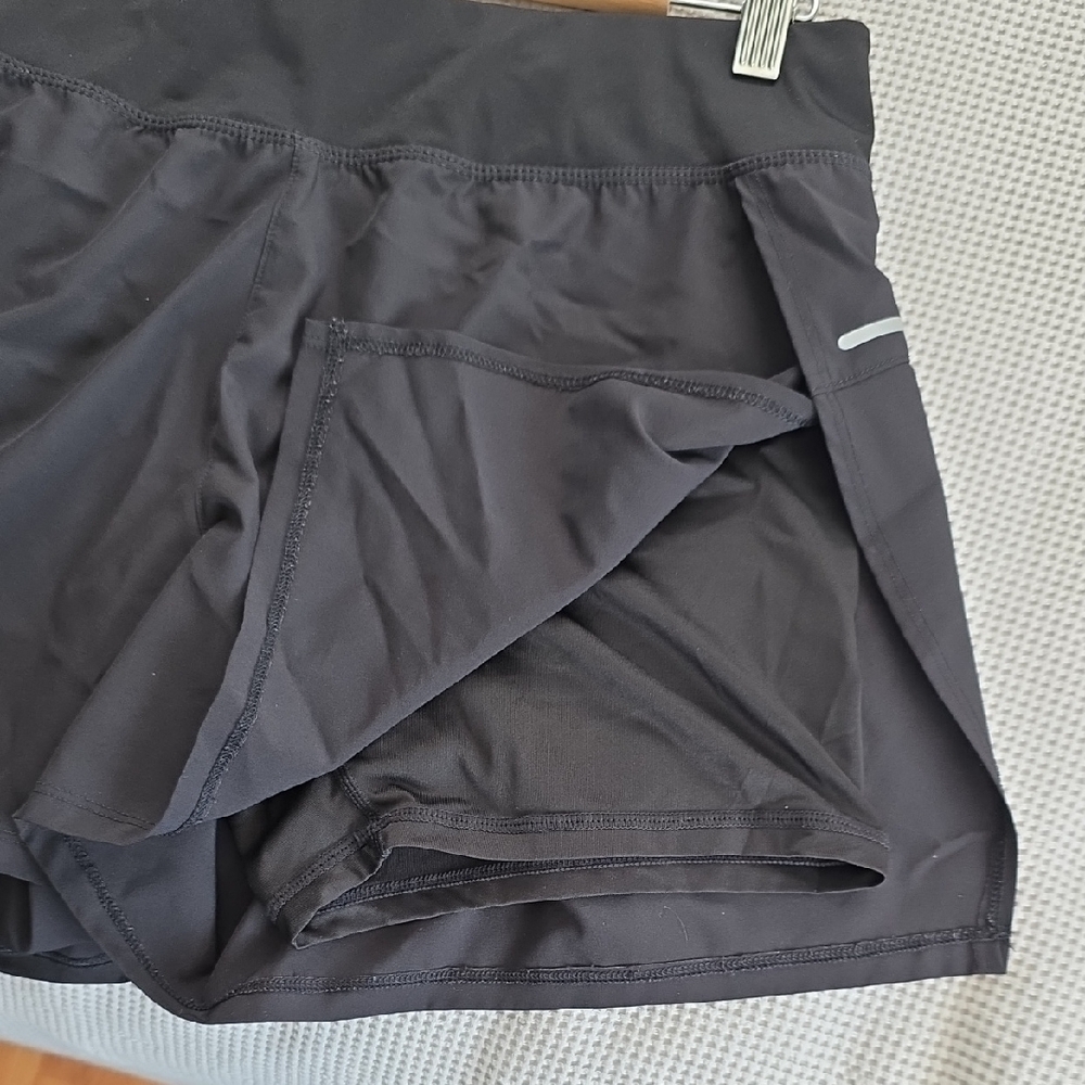 Avia Black Women's Athletic Shorts - Picture 2 of 5